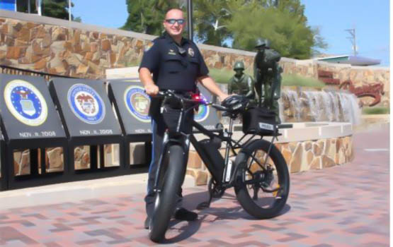 170923 branson police bike  - Branson Police Receive New Patrol Bicycle