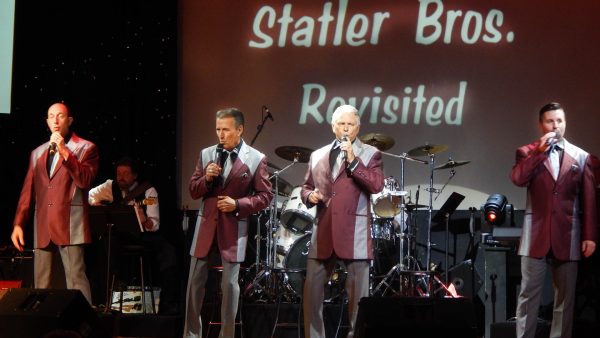 190505 Statler Brothers Revisited Gro 600x338 - Hear those Statler Brothers hit songs at the God and Country Theatre